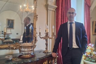 Rencontre avec Fabrice Thétaz, nouveau président de Monthey, à la maison de Kalbermatten, au cœur de la Ville